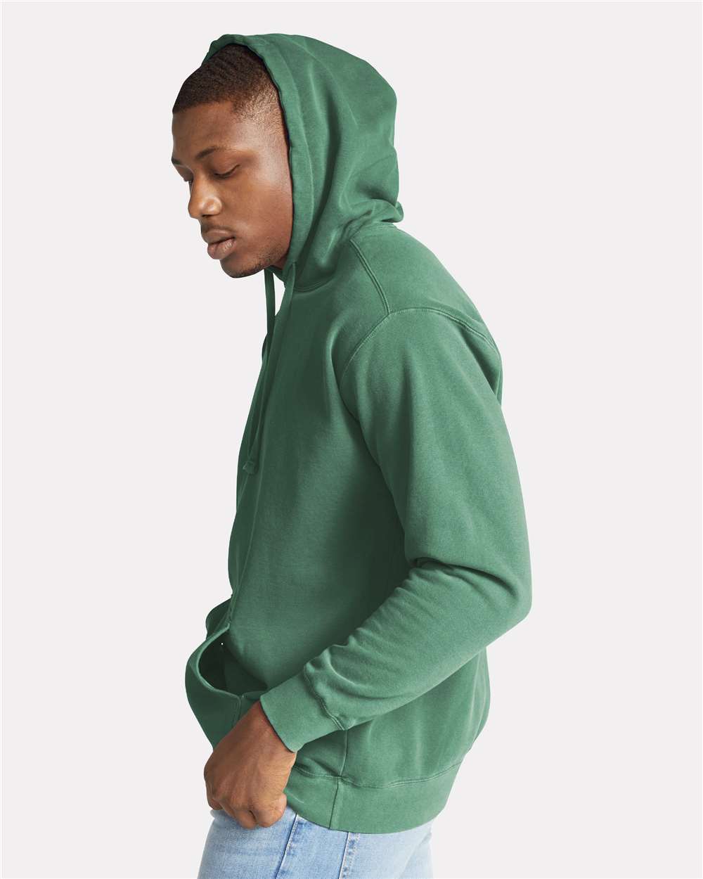 Unisex Garment-Dyed Hooded Sweatshirt